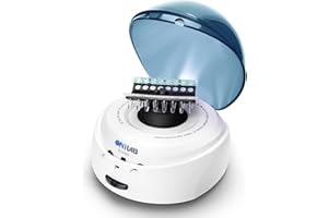 ONiLAB Scientific Mini Centrifuge 7000RPM, 2680 x g RCF, wirówka laboratoryjna z 2 rotorami dla 8 x 0,2/0,5/1,5/2,0ml i 0,2mL×32 pasków PCR, niski poziom hałasu ≤45dB, tylko do mikrotubul
