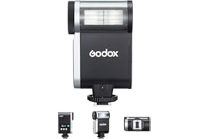 ‎GODOX Godox iA32 GN15 lampa błyskowa Speedlite 8 poziomów mocy tryby ręczne/automatyczne uniwersalne zapasowe chodaki do Canon Sony, Nikon DSLR