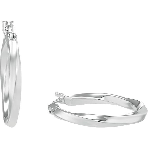 S.Oliver Creolen Aus 925 Sterling Silber – Goldfarben, 1,8 Cm, In Geschenkbox