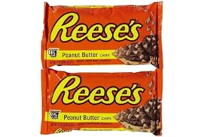 Reese's Peanut Butter Baking Chips-10 oz by The Hershey Company (Pack of 2)
