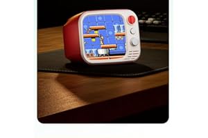 HEAVENBIRD Retro Games Console Mini TV Style 740 Video Games, 3.5 Inch Screen, Support 2 Players