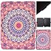 Produktbild Hülle für Kindle 8 Generation, ZXK CO® PU Leder Tasche Hülle + Hart PC Innern Schutzhülle für der Neue Amazon Kindle (8.Generation - 2016 Modell) 6 Zoll eReader Smart Case mit Auto Sleep / Wake Funktion-Orange Mandala