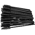 50 PCS Eyelash Eyebrow Brushes Mascara Wands Disposable Makeup Brushes for Eyelash Extensions