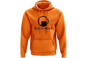 SMARTYPANTS Black Mesa Research Facility bluza z kapturem - Half Life inspirowana grą nadruk prezent prezent 80% bawełna ring-spun poliester