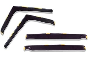 ‎J&J AUTOMOTIVE J&J AUTOMOTIVE | Windabweiser Passend Für Discovery 2, 1999-2004, Heko Regenabweiser, Getönt, Set 4-Teilig, Vorne, Hinten, Aerodynamisch