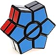 Yealvin 2-Layered Hexagon SQ Cube Creative Magic Cube Smooth Puzzle Cube Sticker