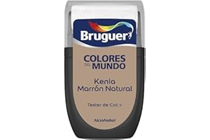 Bruguer Tester Colores del Mundo Pintura para paredes monocapa Kenia Marrón Natural