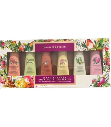 Aazon.co : Crabtree & Evelyn Hand Therapy 6 Pack Gift Set - View #5