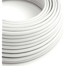 Creative Cables Textilkabel Rund, Gelb Mit Seideneffekt – 5 Meter, 3x0.75 Mm² | Für Lampen & DIY-Projekte