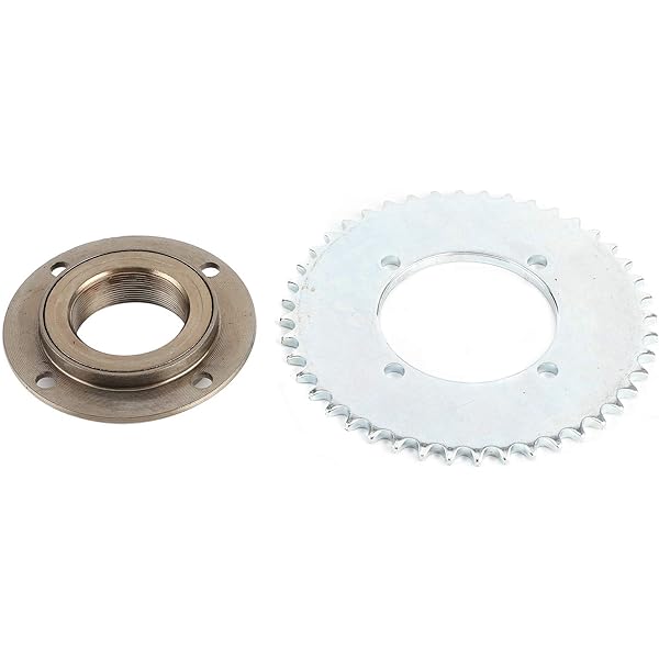 aqxreight - 78mm OD 4 Hole Toothless Flywheel + T8F 44T 54mm Rear