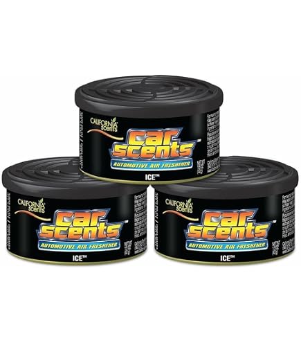 California Scents – Lot De 4 Désodorisants Voiture « Brise De Lagune » – Parfum Frais – Couvercle Réglable – Fabriqué Aux USA - 8