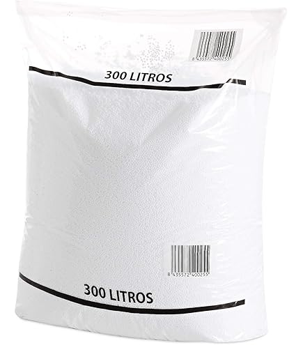 Perlas De Poliestireno Expandido D.&D. - 100 Litros Para Relleno De Pufs Y Cojines (2-8 Mm)