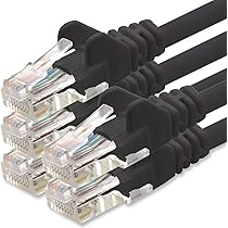 Cat 6 Cable Cable De Red Cat.6 – Cat6 Cable Ethernet Lan 1000 Mbits (PoE) Patch Cable Compatible Con Cat5 Cat6a Cat7 Cat8 Blanco - 10x 0,5m | - Busca, Elige Y Compra Ethernet Cat 6
