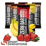 Alto valor biológico. Biotech USA Zero Bar Mix-Box - Caja de barritas proteicas, varios sabores, 20 x 50 g