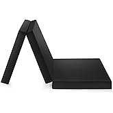 sleepling 192894 Folding Mattress | Guest Mattress Folding Mattress Emergency Bed | Microfibre | Made in EU | Ökotex 100 | Un