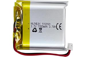 DC 3,7 V 1100 mAh 103030 Uppladdningsbart litiumpolymerbatteri Lämpligt för att ersätta inbyggda 2-trådsbatterier i 3,7–5 V e