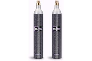 Twin Pack 2 X CO2 YOU (Screw in) 60 Litre Spare Gas Cylinders - Check Compatibility Below