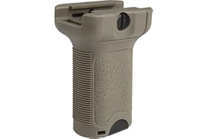 Ranstac Empuñadura Delantera Airsoft, Vertical Foregrip Agarre de Nylon de Riel Picatinny de 20mm CJ/WB-03