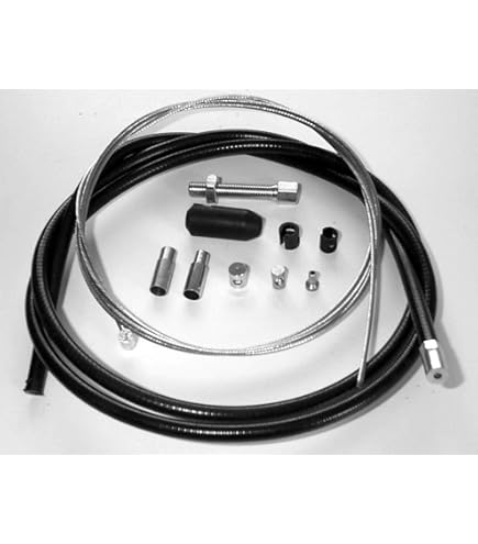Venhill VWK002-BK Universal Motorcycle Shop Multi Clutch Cable Kit 