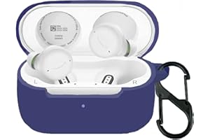 Compatible with Echo Buds 2 Case, Giaogor Silicone Case Cover Easy Carrying Protective Case Cover Compatible with Echo Buds 2 (Blue)