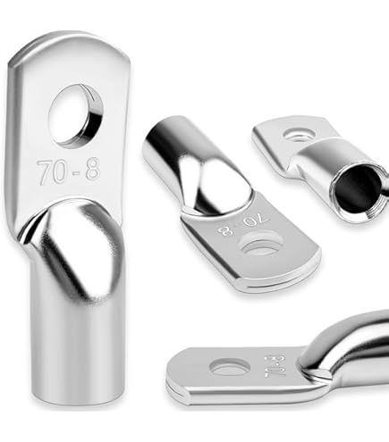 Kalitec HR50-10, commerciële buiskabelschoenen, 50 mm², M10, zonder kijkgat, Made in Germany, 10 stuks