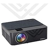 Visitek V6 Smart Android HD 720p (1080p Support) | 4000L (390 ANSI) & 210 " (5.3 m) Large Display LED Projector| AV, VGA, 2X