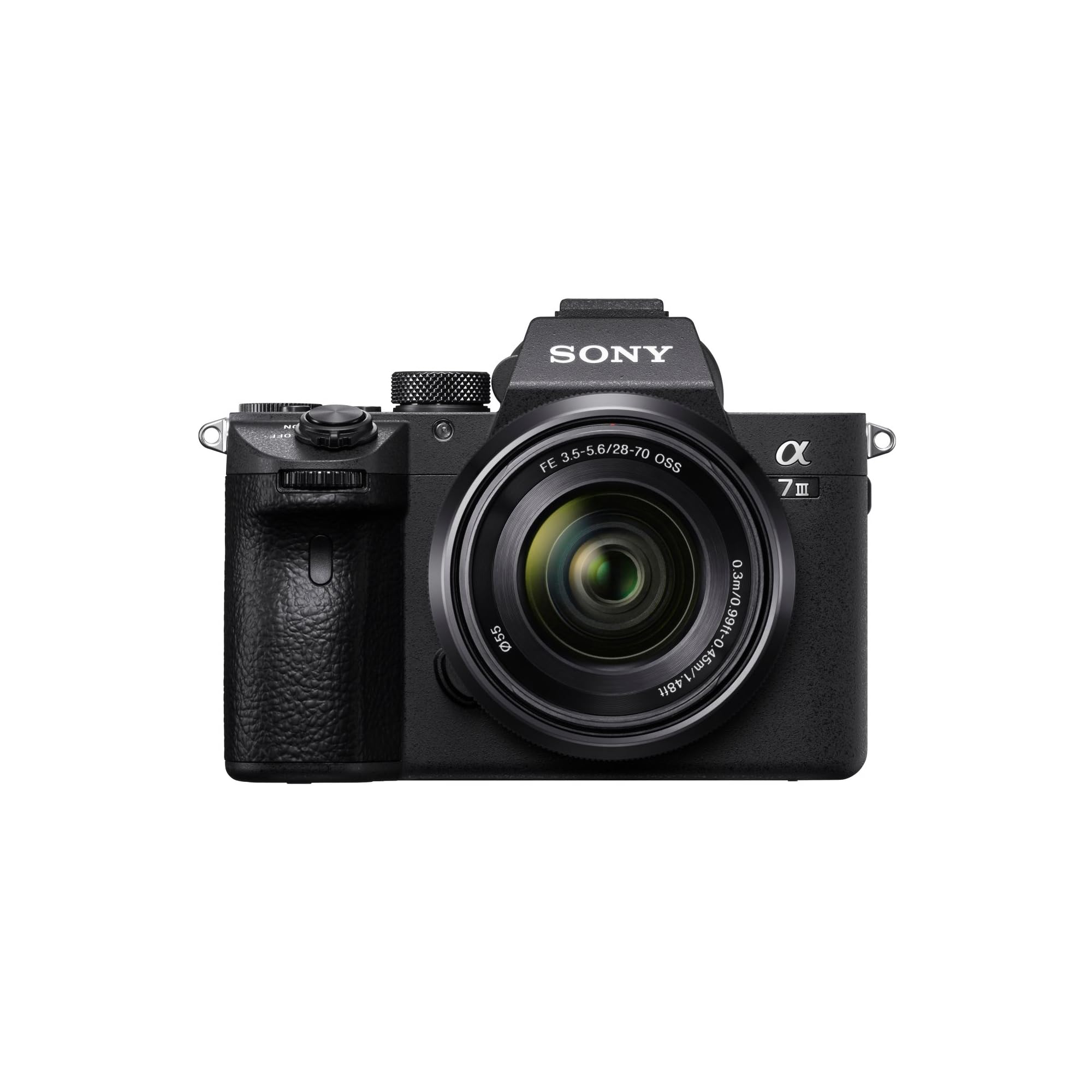 Sony Alpha 7M3K Full-Frame Camera (28-70mm Zoom Lens) | 24.2 MP | 4K Full Frame | Real-Time Eye Auto Focus | Tiltable LCD, Low Light Camera - Black
