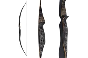 Drake Archery Elite Night Fury Junior - 52 Zoll - 15-30 lbs - Hybridbogen, Kinderbogen, Jugendbogen, Recurvebogen, Langbogen