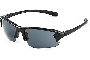 Kiddus Gafas de Sol Deportivas para Niño Niña a partir de 6 y 10 años. Protección UV400. Ligeras y resistentes a los impactos. Ideales para actividades al aire libre. Lentes de colores espejadas