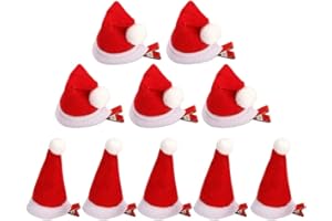 GUKASXI 10 Piezas pinzas pelo niña Pinza de Pelo Horquilla de navidad Metal Multicolor Pelo Horquillas Diseño de Dibujos Animados Horquillas Pelo Niña Pinzas Niña e Gomas Pelo Niña Bebe Pinza de Pelo Niña con