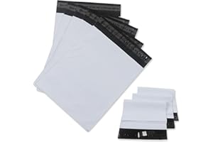newlng Emballage Colis Vinted Enveloppes et Pochettes d'expédition Sachet Envoie Colis Vinted Auto-adhésif, Imperméable et Indéchirable 32cmX45cm 30Pièces Blanc (Disponible en Différentes Tailles)