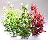 Sydeco Plastik Pflanzen Deko für Aquarien/Terrarien...