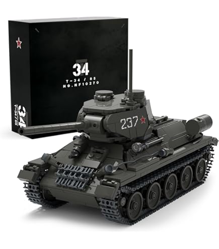 LootPop LAV-25 MOC-126469 klembouwstenenset – Mocsage 476-delig militair voertuigmodel, ongebouwd beschermpantser met camouflagepatroon, bestuurderskartel en reservewielen, cadeau voor volwassenen en