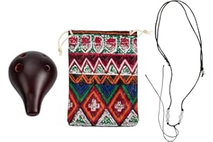 MILISTEN 1 Set 6 Loch Okarina Keramik Chinesische Flöte XUN Instrument Alte Okarina Wind Meisterwerk Für Kinder Student Anfänger Professionelle Performer