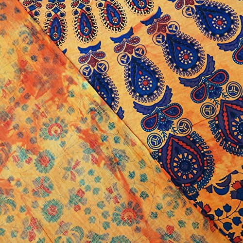 Mandala Baumwolle Indian Wandbehang Tapisserie Poster Größe Gelb Dekor Boho Wurf 42″x 30″ Zoll - 2