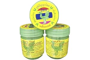 MMABLAST flacons d'inhalation à base de plantes de Hong Thai pour soulager les vertiges - 20 g (Pack 3 Pièces)