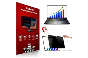 JiSiTeCai Magnetic Privacy Screen Compatible With MacBook Air 15.3 Inch (2023-2024, M2 M3 Chip - A2941 A3114) 15.3 inch Removable Matte Anti Blue Light Glare Filter for Mac Air 15.3" Laptop