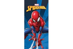 HM'S HOME'SECRET- Toalla Microfibra Spiderman. Medidas 70x140 cm. Composición : 100% poliéster.