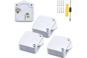 WZYTEU 4 Pcs Commutateur D'armoire, Automatique Interrupteur Porte Placard pour Placards Lumière de Porte Ouverte Est Allumée la Lumière de Fermeture de Porte Est Éteinte