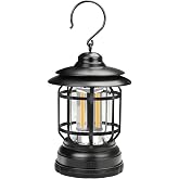 LEGENDARY CAMPING - Nostalgic Led Lamp - Camping Lamp - With Battery