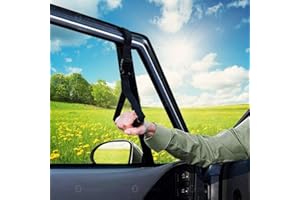 WANDISY Auto Hand Hook, Car Vehicle Standing Handle Support Mobility Aid Car Cane Mobility Aid Car Handle Mobility Aid for Elderly and Disability