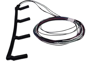 HOLDWELL Diesel Glow Plug Wiring Harness 038971782C 038 971 782 C Compatible with Audi A3 8P S3 1.9L VW Volkswagen Beetle Golf Jetta Passat Sharan Bora Transporter 1.9L L4