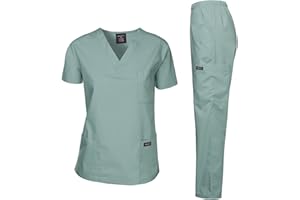 DAGACCI MEDICAL UNIFORM Dagacci Scrubs Medical Uniform Women and Man Scrubs Set Medical Scrubs Top and Pants