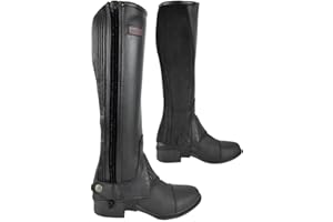 AK RIDING SPORTS AK Flexi Crystal Reithalb-Chaps mit Konturenbeschlag