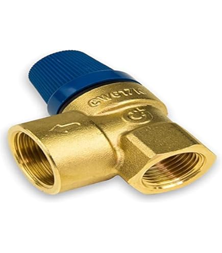 Sicherheitsventil Überdruckventil DN20 G3/4 - Messing Für Wasser Bis 1.0 MPa