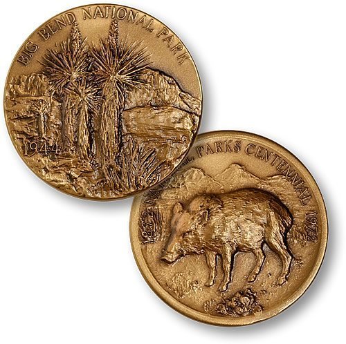 Preisvergleich Produktbild Big Bend National Park Coin by Medallic Art Company