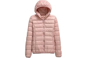 HAXNOHEY Plumifero Ultraligero Mujer Chaqueta Plumas Ligeros Mujer Plumífero Ligero Mujer Plumon Plumiferos Abrigo Cazadoras Chaquetas Plumas Mujer Pluma Puffer Jacket Mujer Down Jacket Women Talla Grande