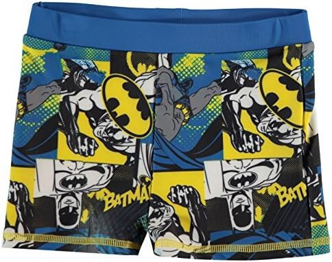 Batman Swim Pants Infant Boys Blue/Yellow Swimming Costume Beachwear 11-12 Years