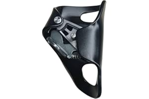 Nikou Poitrine Ascender Escalade Croll Poitrine Ascender Rappelling Vitesse Équipement Corde Pince for Corde 8-13mm (Couleur : Black)