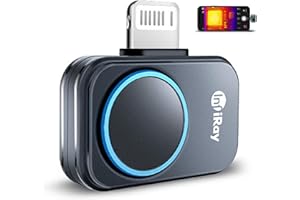 Xinfrared P2 Pro kamera do obrazowania termicznego do iOS, 9 g, w pełni metalowa obudowa, zakres pomiaru temperatury -20°C ~ 600°C, 25 Hz 256 x 192 rozdzielczość z szybką prędkością obrazu